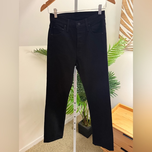 MOTHER The Tomcat High Rise‎ Ankle Straight Jeans in Lasting Impression 26 - Picture 4 of 8